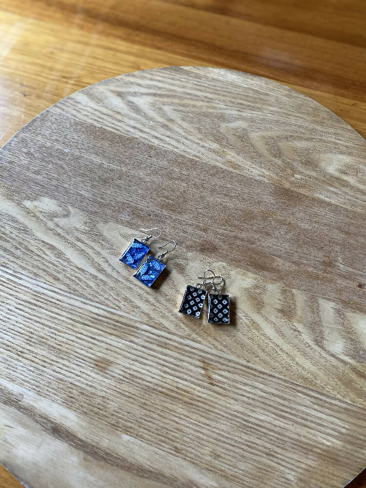 Resin earrings
