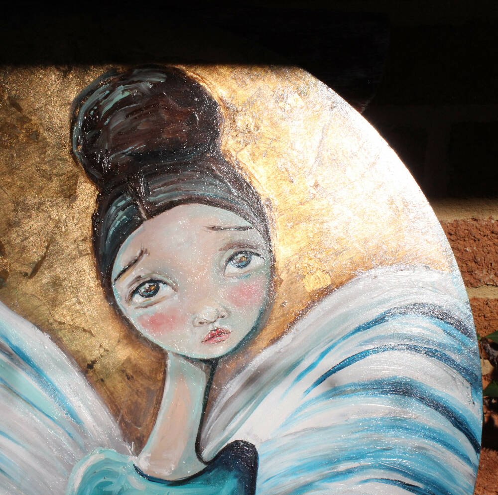 Fly Away, wall art, painting , wings