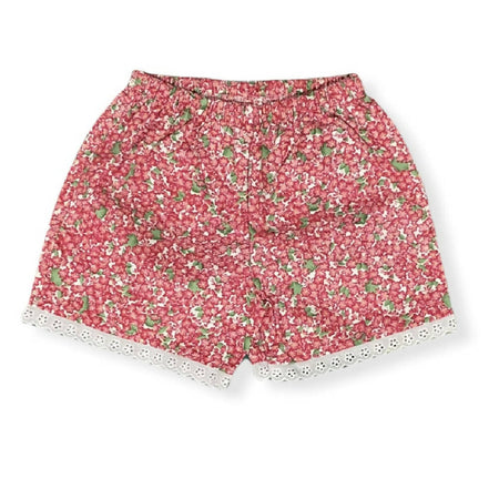 Red flower Shorts
