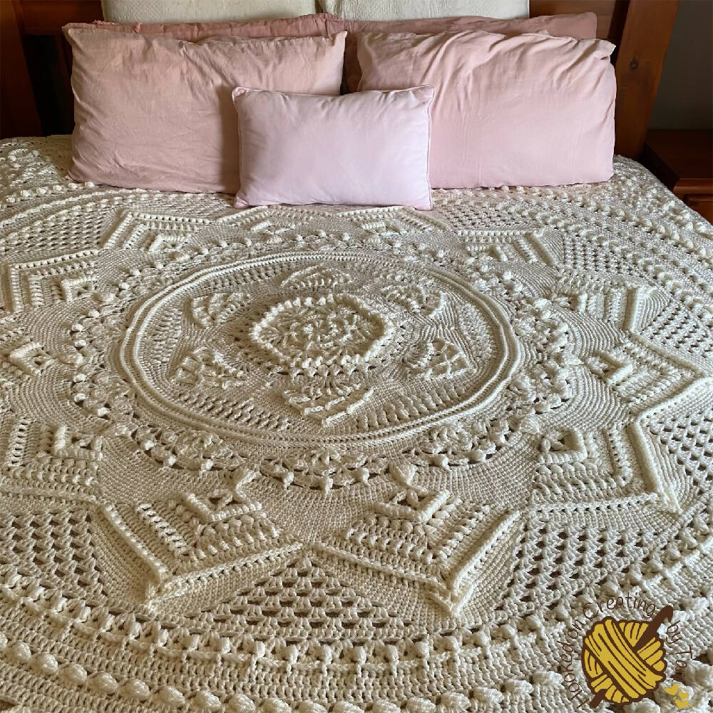 Handmade | Crochet | Heirloom | King Size | Made to Order