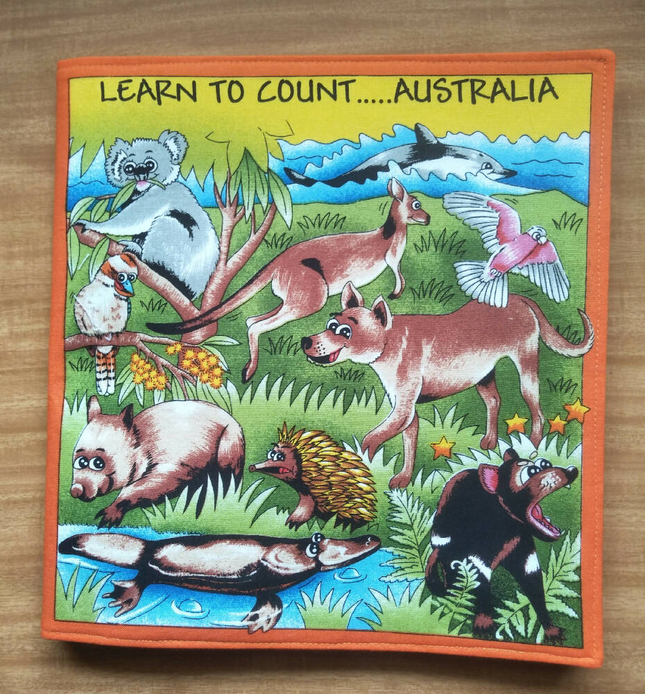 Australiana Fabric Soft Book for Babies & Children