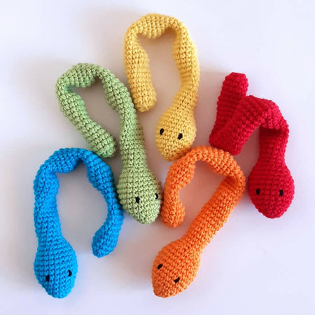 Fidget snake PDF crochet pattern