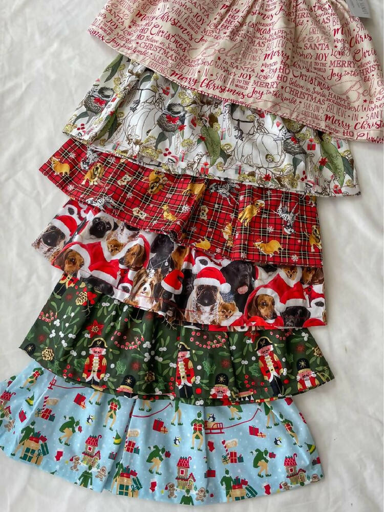 Kids Christmas Skirts