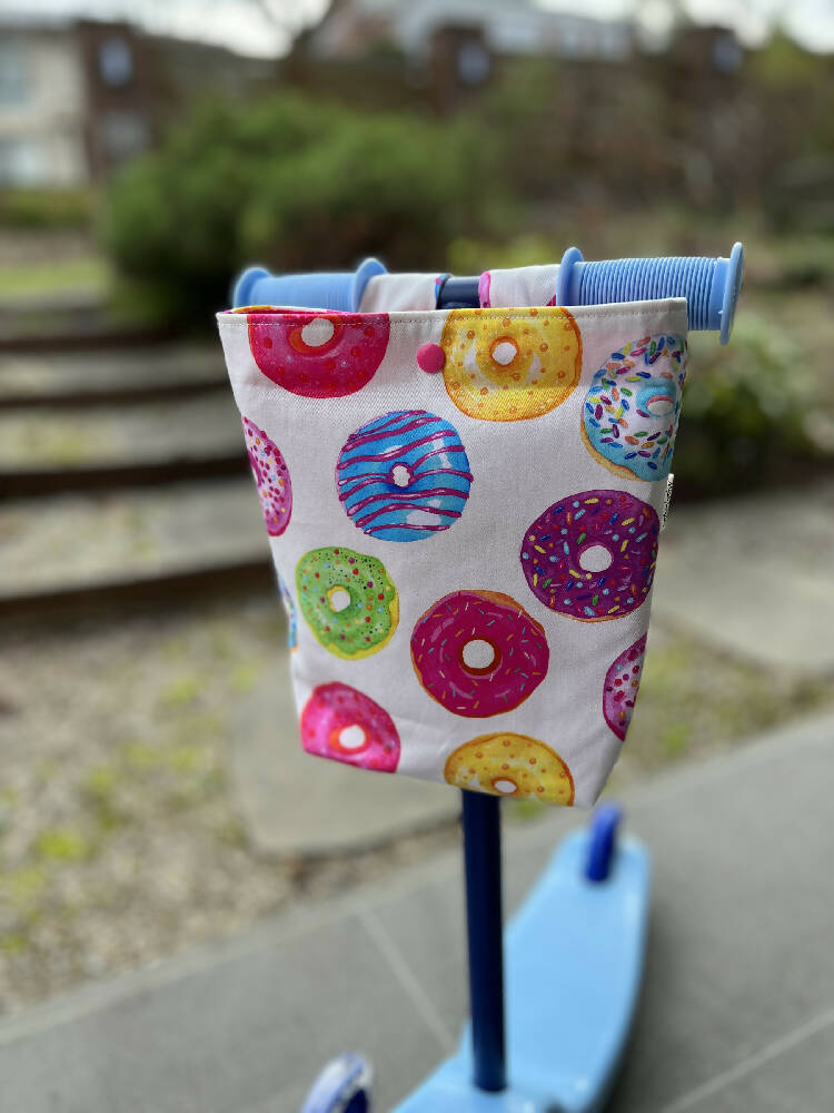 Scooter / Bike Handlebar Bag - Donuts & Doughnuts