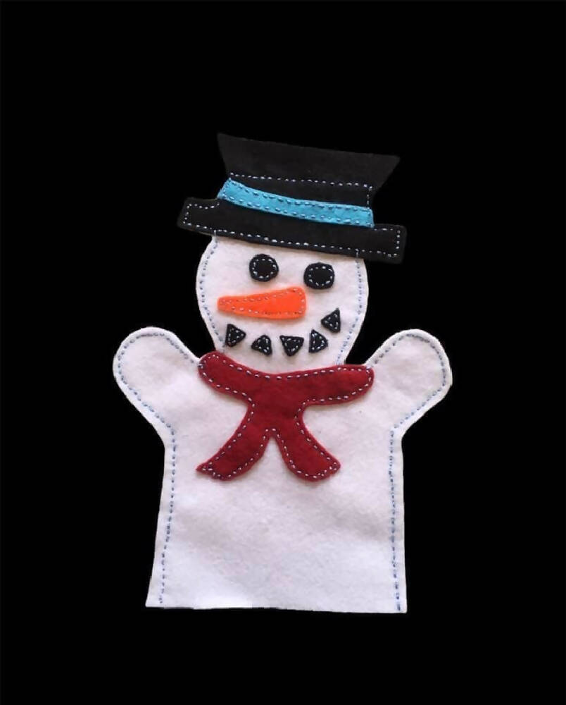 Hand Puppet - Christmas Snowman