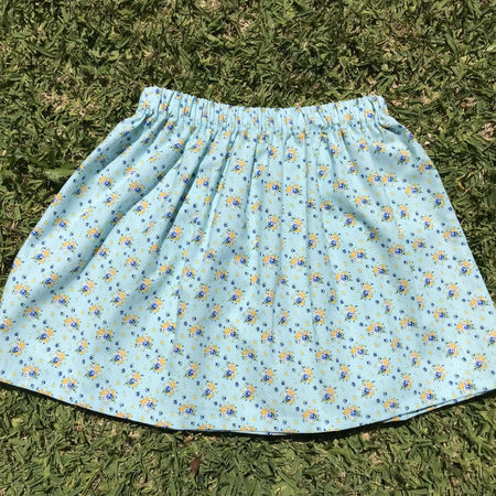 Floral Girls Skirt - Size 8