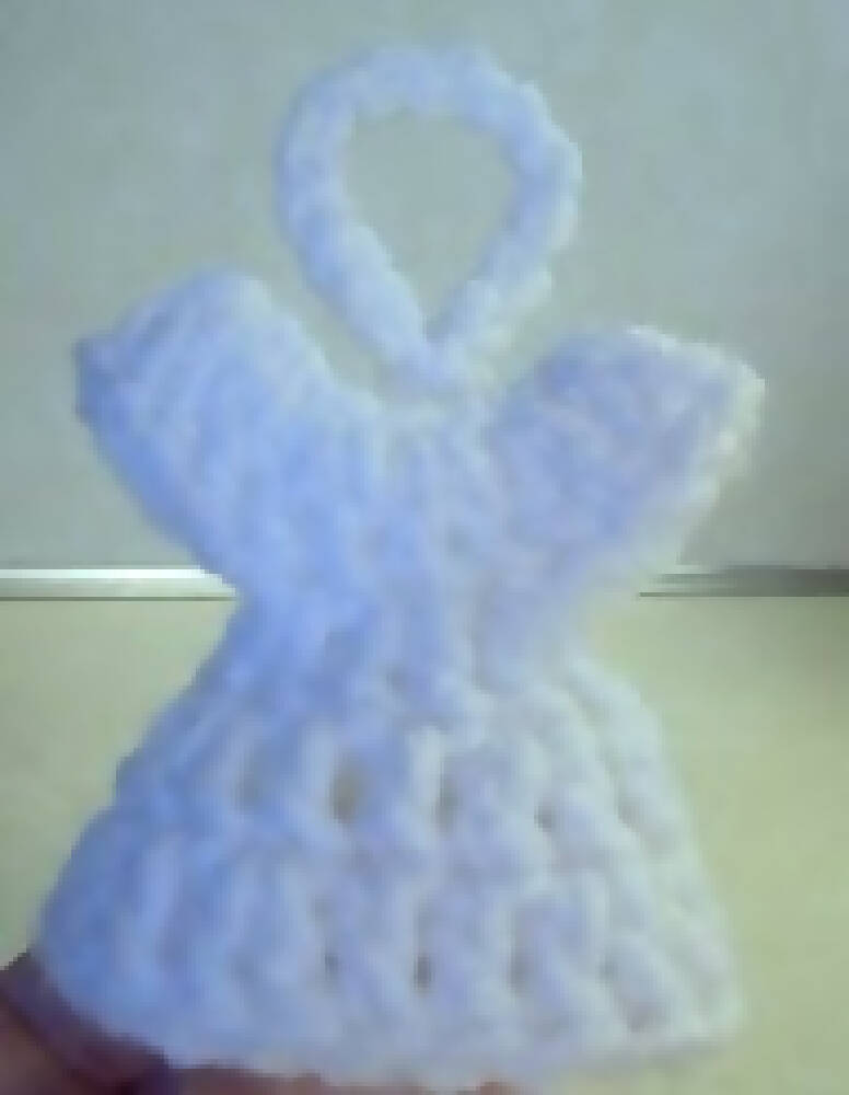 Crocheted Lollipop Angel - Christmas Gift - FREE SHIPPING