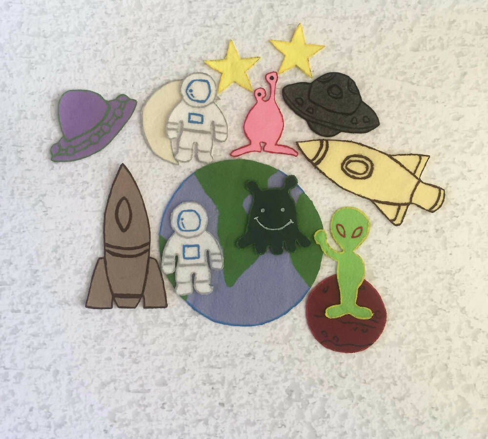 Outer Space Felt Set