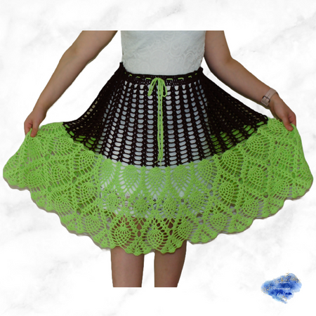 skirt, vintage, lace, bohemian, hand crochet