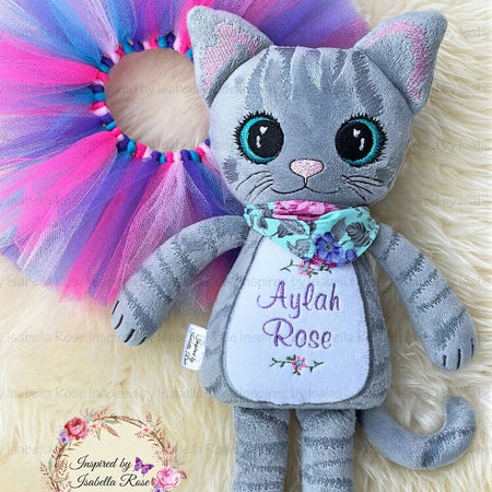 Personalised cat, Custom kitty plushie, Made to order