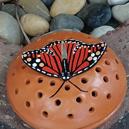 Mosquito Coil Holder/ Mozzie coil holder, Monarch Butterfly Design