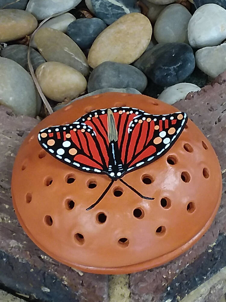 Mosquito Coil Holder/ Mozzie coil holder, Monarch Butterfly Design