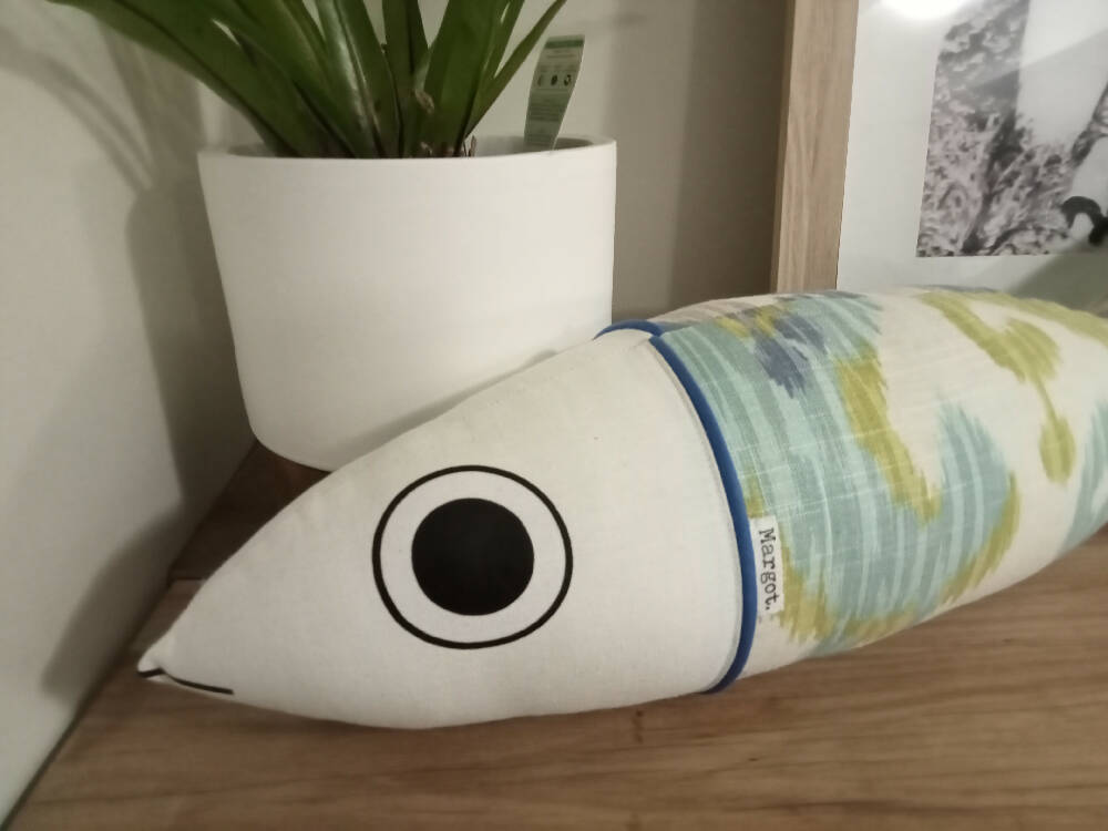 Big Fish Cuddly Toy or Pillow | Handmade | Soft and Snuggly Bed time