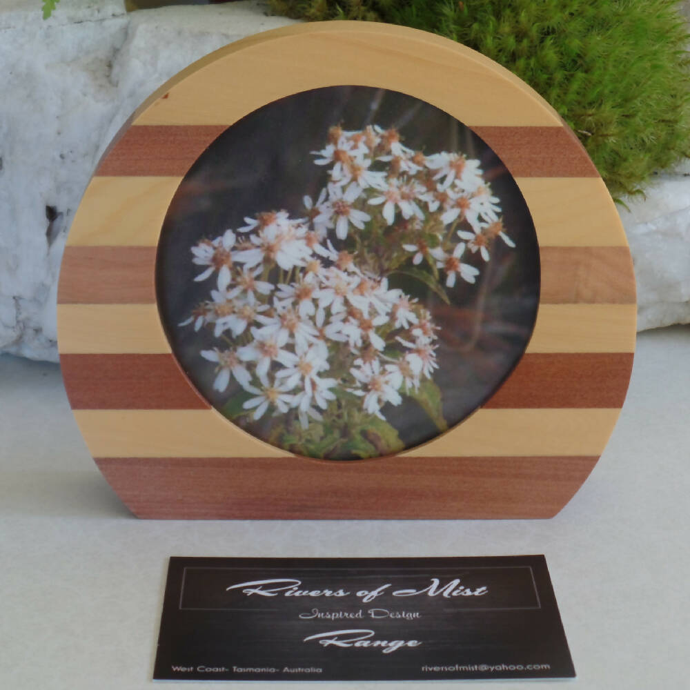 Larger Rounded Photo Frame- Tasmanian Myrtle & Huon Pine