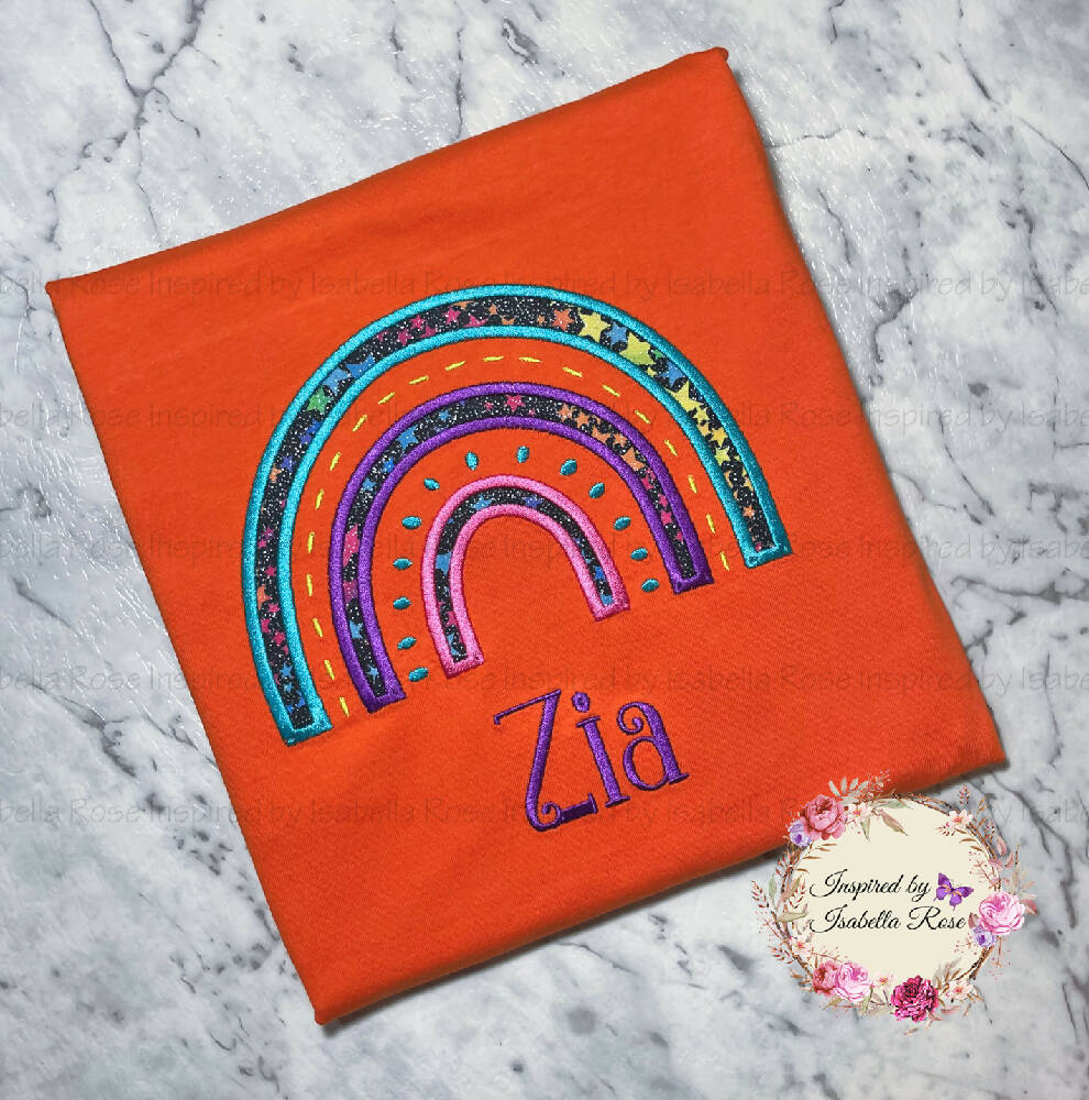 Children's appliquéd shirt, Over 40 designs, Made to order