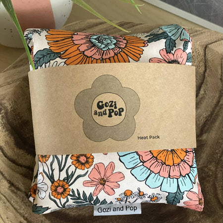 Floral Wheat Bags - Summer Sand