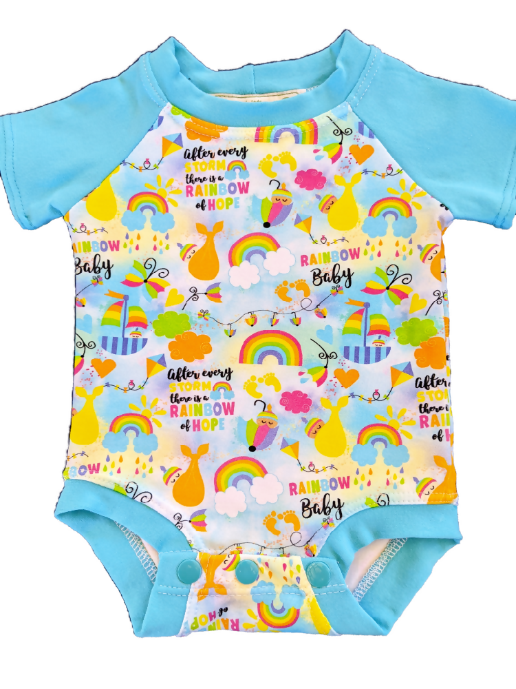 Rainbow Knit Bodysuit Blue_InPixio_InPixio_N