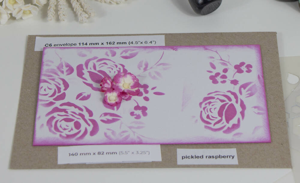Gift card (blank) with envelope