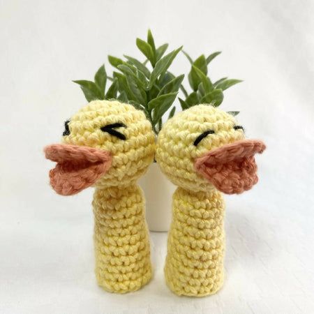 Finger Puppets Crochet Five Little Ducks