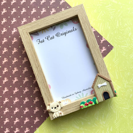 Photo Frame: Dog and Kennel 10x15cm Photo Frame