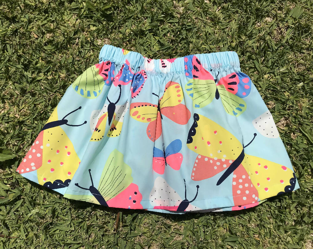 Girls Butterfly Skirt - Size 3-4