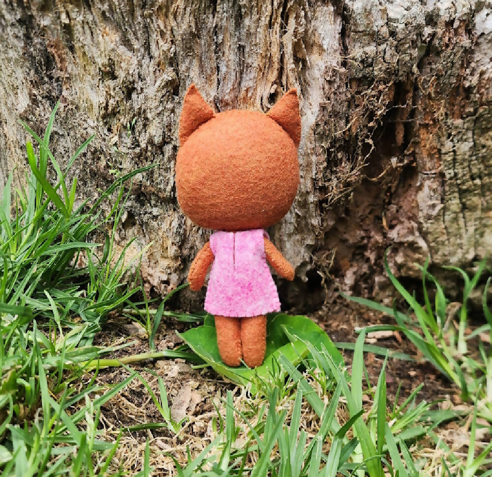FELT PLUSHIE - Woodland Fox - Pocket Toy