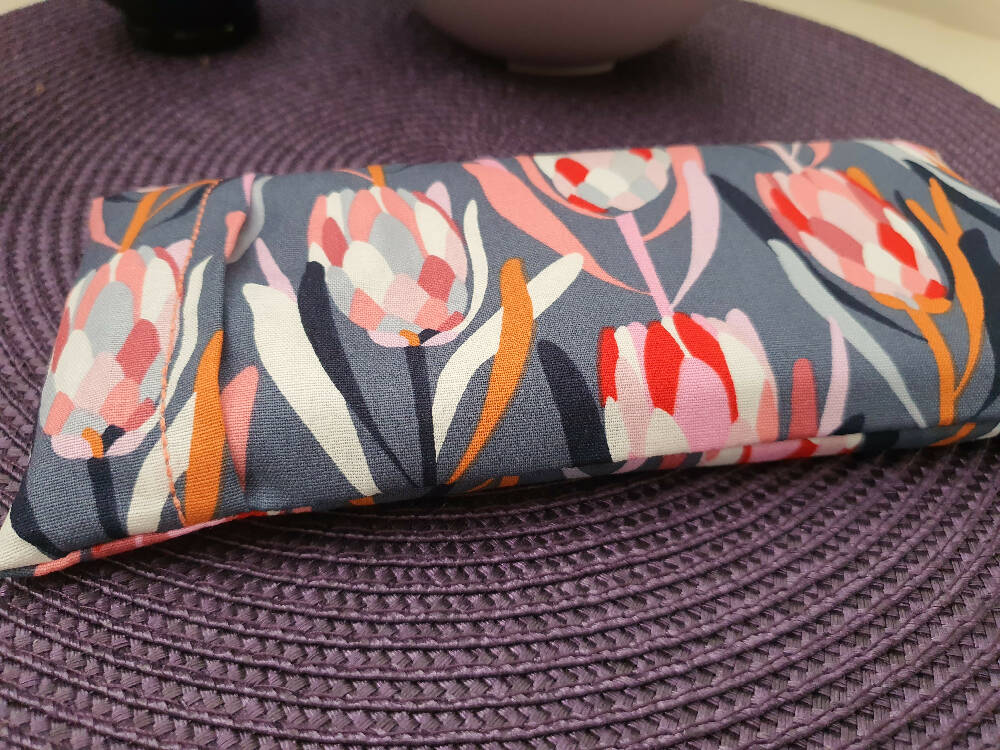 Aromatherapy Cotton EYE PILLOWS - Lavender Linseed Mediation