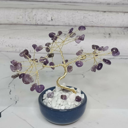 Amethyst Mini Gem Tree already made