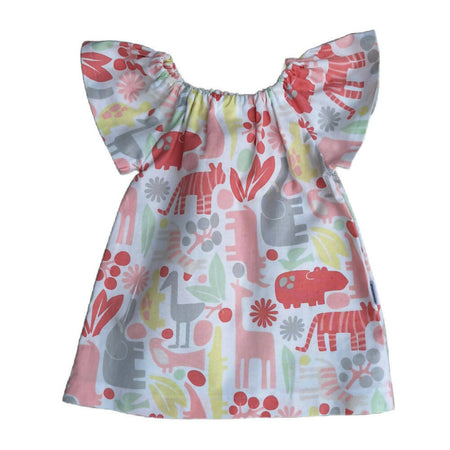 Baby Girls Animal Print Dress | Size 0, (9 months)