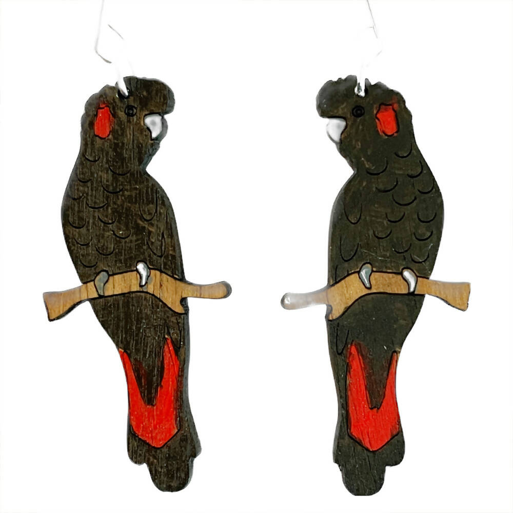 Madeit_handmade_red_tailed_black_cockatoo_earrings_4
