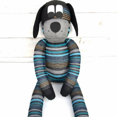 Dallas the Sock Dog - MADE TO ORDER soft toy
