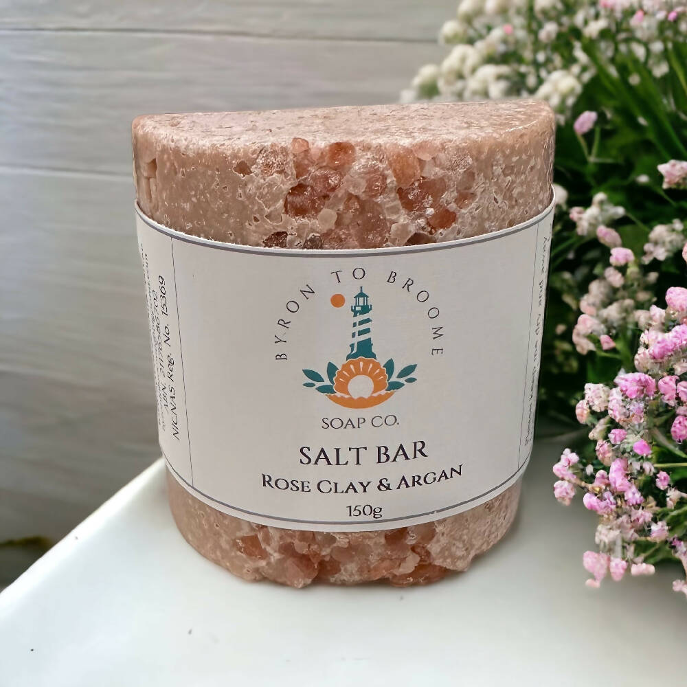 Spa Salt Bar - Rose Clay & Argan