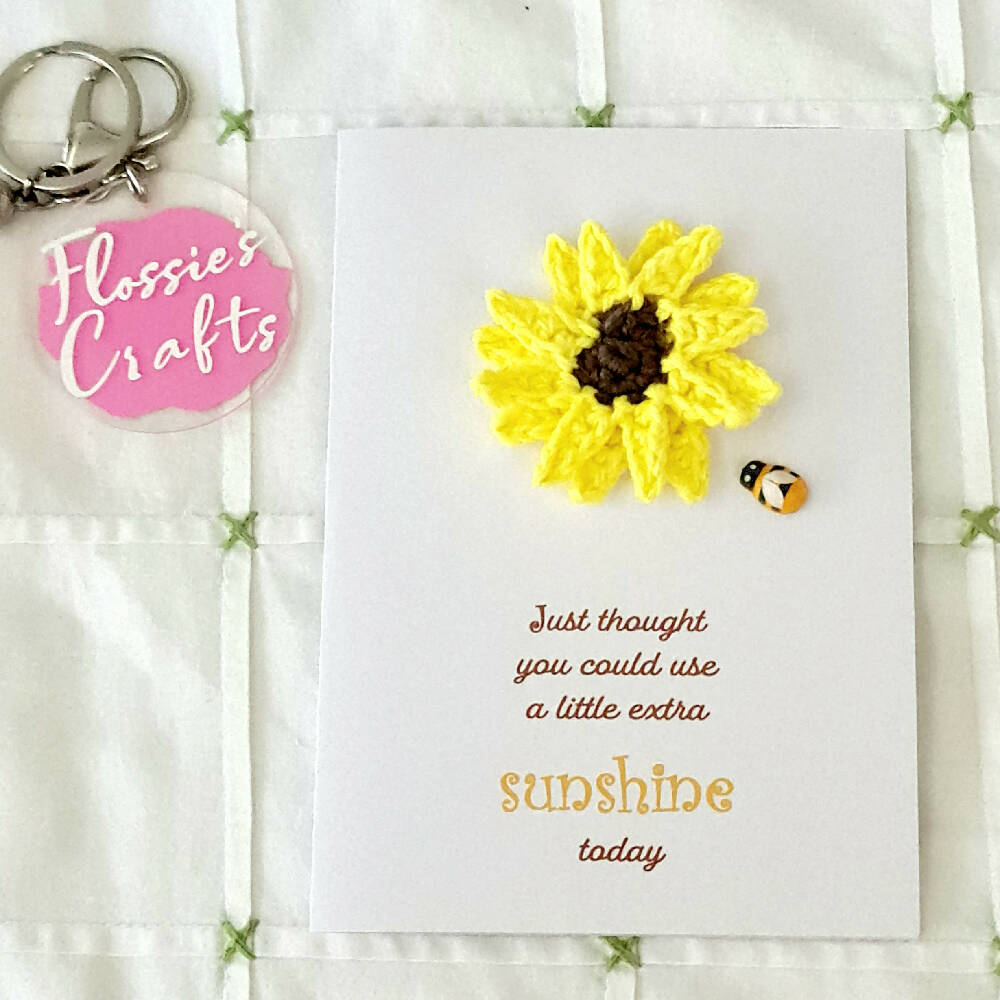 Crocheted Greeting Cards - FREE SHIPPING
