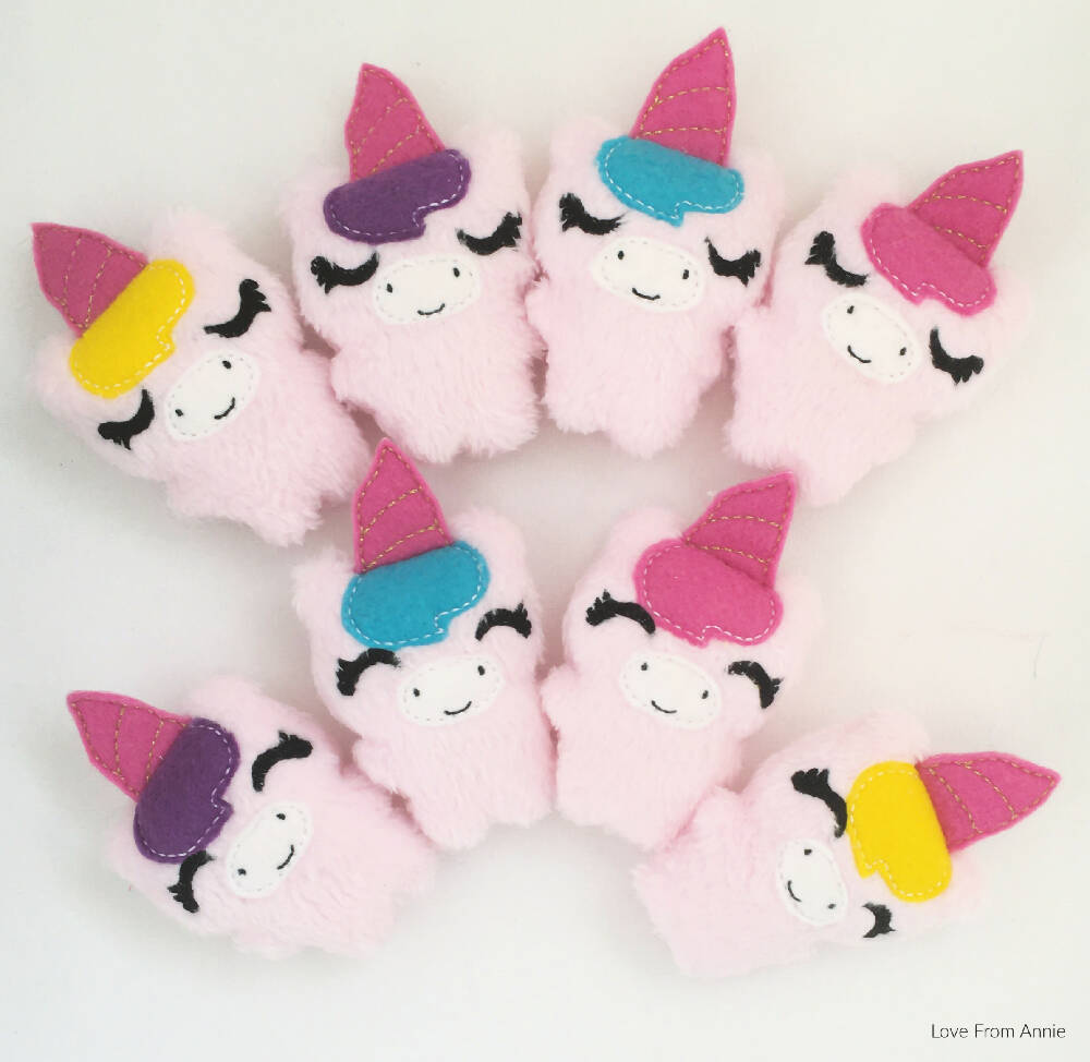 Pocket Unicorn Plush Toy