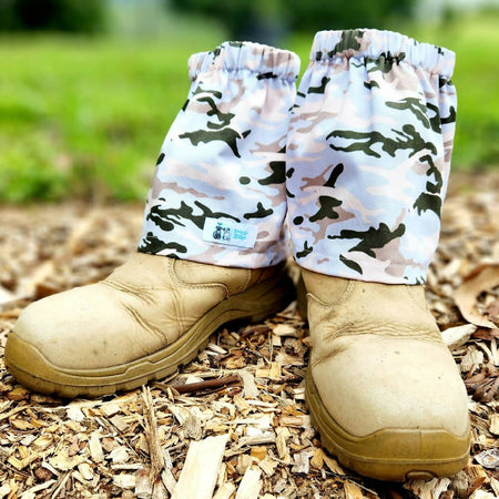 Sock/Boot Protectors - Camouflage
