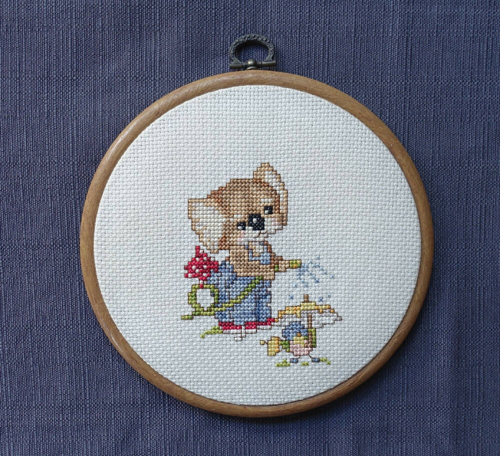 cross stitch koalas room decorations