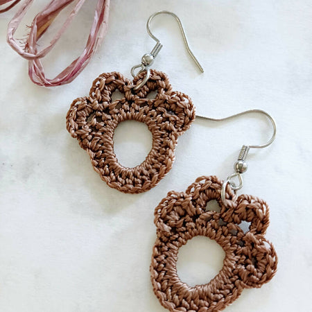 Paw Print Earrings