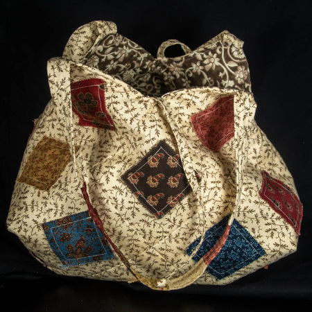 Patches Knitting Bag