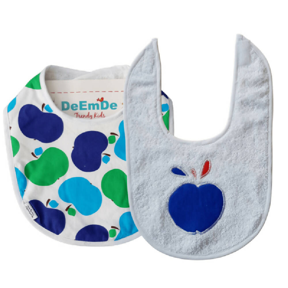 Handmade Baby Bib | Apples