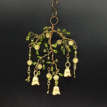 Windchimes Brass-Bells Outdoor-Hanger