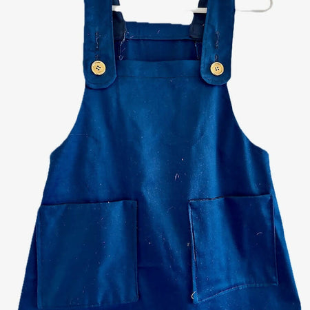 Blue overall dress size 6