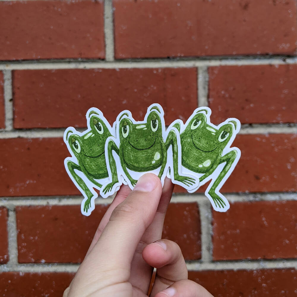 Sketchy Frog - Sticker