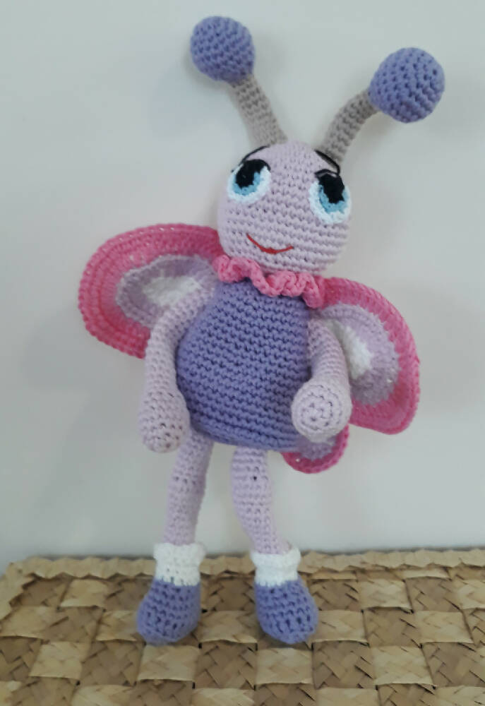 Amigurumi Elina the Butterfly Toy