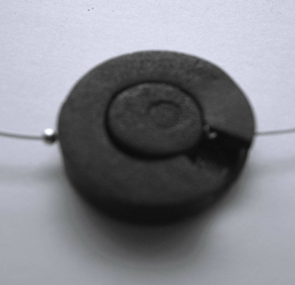 Blue Circles Necklace