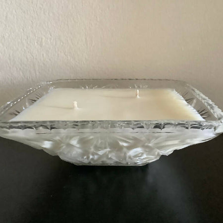 Hand Poured Soy Wax Candle Square 18cm