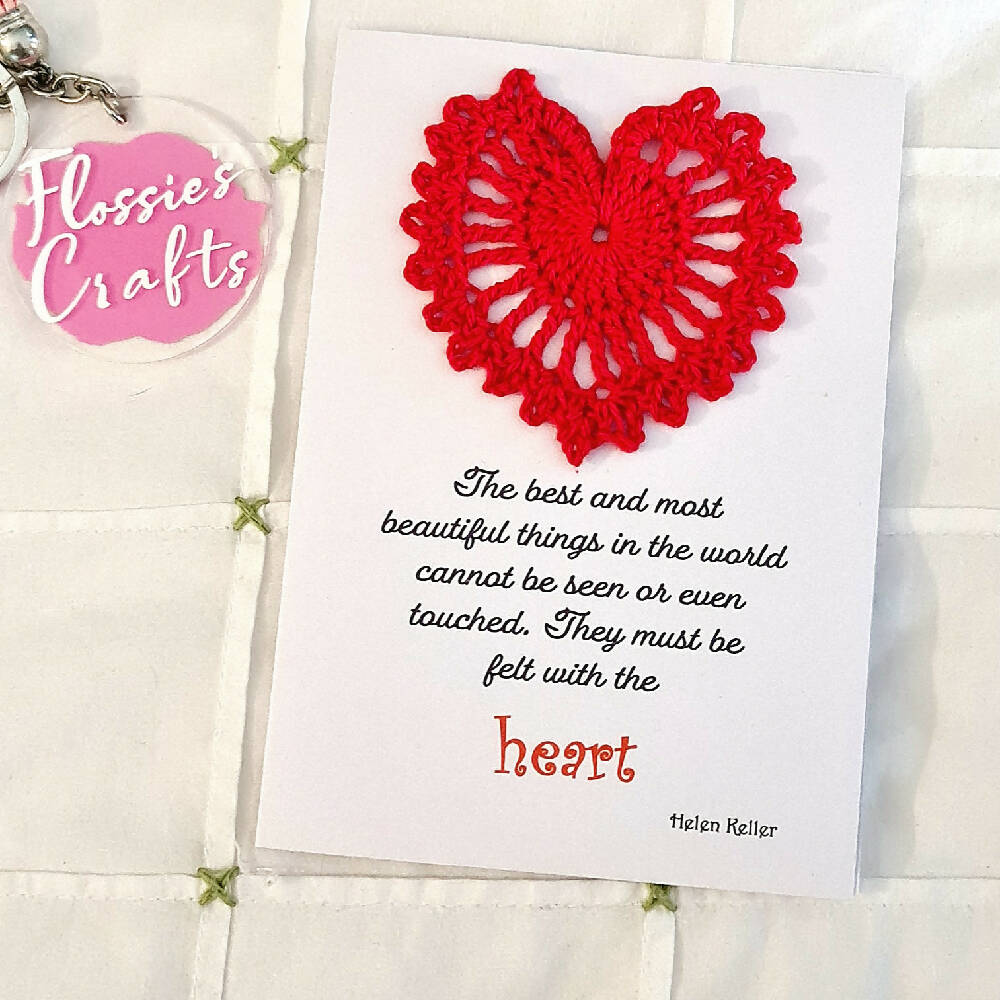 Crocheted Greeting Cards - FREE SHIPPING