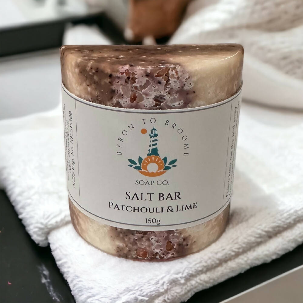 Spa Salt Bar - Patchouli & Lime