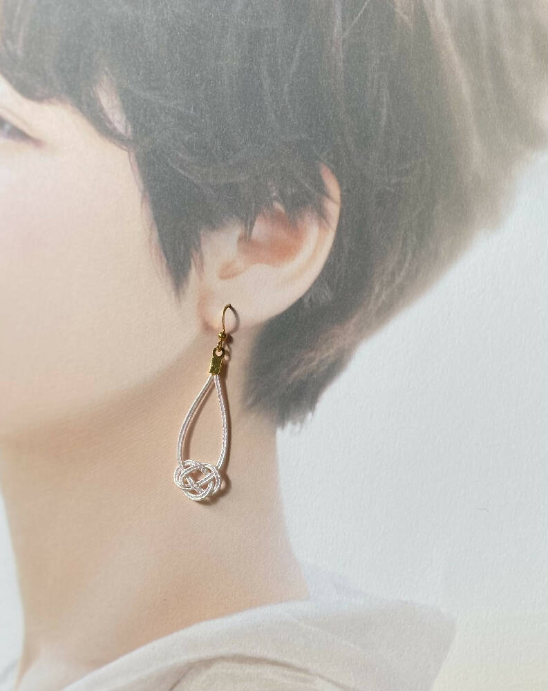 Mizuhiki earrings (big)