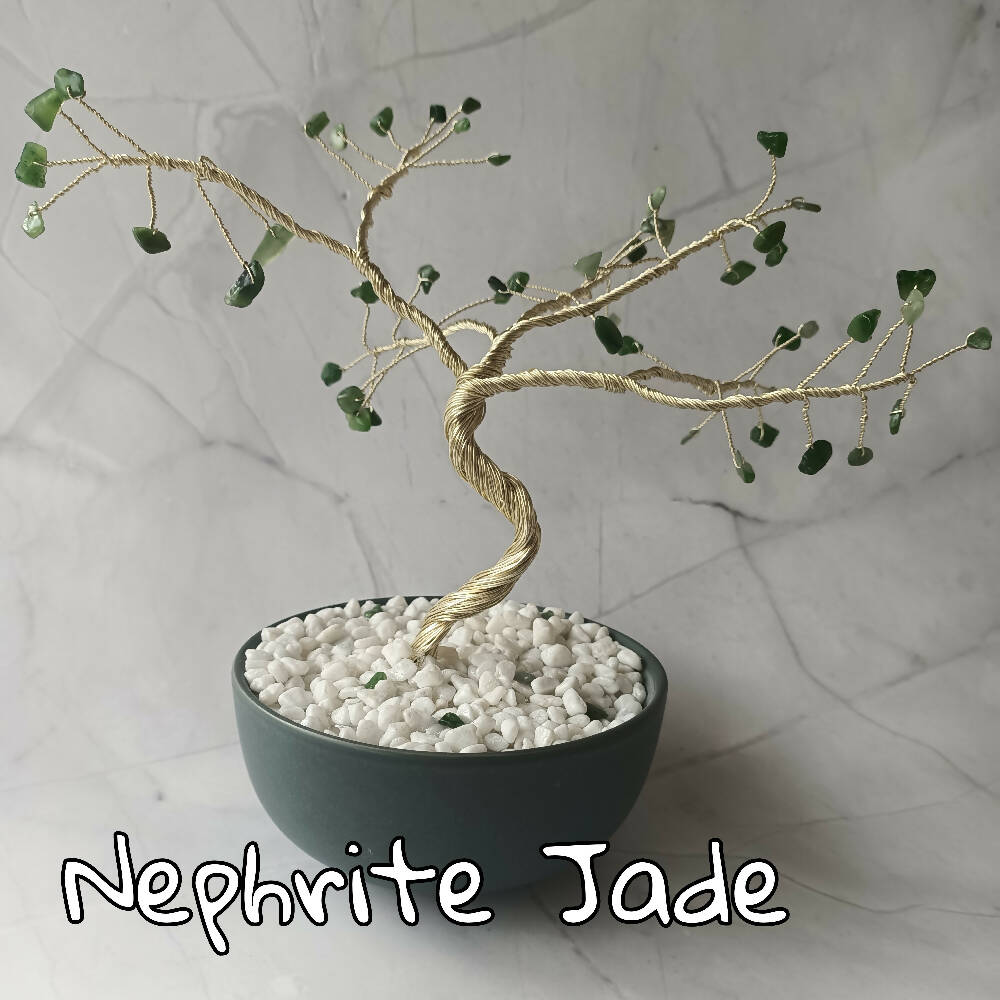 Nephrite Jade Extra Specialty Gem Tree - 49 gems per tree