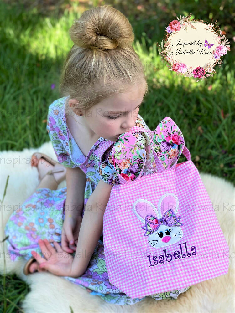 Bilby Easter bag, Egg Hunt, Gift bag, Made to order